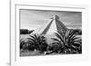 ¡Viva Mexico! B&W Collection - Pyramid of Chichen Itza II-Philippe Hugonnard-Framed Photographic Print