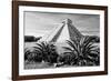 ¡Viva Mexico! B&W Collection - Pyramid of Chichen Itza II-Philippe Hugonnard-Framed Photographic Print