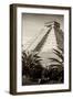 ¡Viva Mexico! B&W Collection - Pyramid of Chichen Itza III-Philippe Hugonnard-Framed Photographic Print