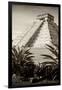 ¡Viva Mexico! B&W Collection - Pyramid of Chichen Itza III-Philippe Hugonnard-Framed Photographic Print