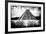 ¡Viva Mexico! B&W Collection - Pyramid of Chichen Itza V-Philippe Hugonnard-Framed Photographic Print