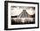 ¡Viva Mexico! B&W Collection - Pyramid of Chichen Itza VI-Philippe Hugonnard-Framed Photographic Print