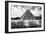 ?Viva Mexico! B&W Collection - Pyramid of Chichen Itza VII-Philippe Hugonnard-Framed Photographic Print