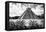 ?Viva Mexico! B&W Collection - Pyramid of Chichen Itza VII-Philippe Hugonnard-Framed Stretched Canvas