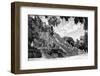 ¡Viva Mexico! B&W Collection - Pyramid of the ancient Mayan city of Calakmul IV-Philippe Hugonnard-Framed Photographic Print