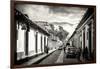 ¡Viva Mexico! B&W Collection - San Cristobal de Las Casas-Philippe Hugonnard-Framed Photographic Print
