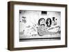 ¡Viva Mexico! B&W Collection - Signs Wall-Philippe Hugonnard-Framed Photographic Print