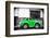 ¡Viva Mexico! B&W Collection - Small Kelly Green VW Beetle Car-Philippe Hugonnard-Framed Photographic Print