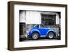 ¡Viva Mexico! B&W Collection - Small Red Royal Blue Beetle Car-Philippe Hugonnard-Framed Photographic Print