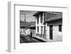 ¡Viva Mexico! B&W Collection - Street Scene San Cristobal de Las Casas II-Philippe Hugonnard-Framed Photographic Print