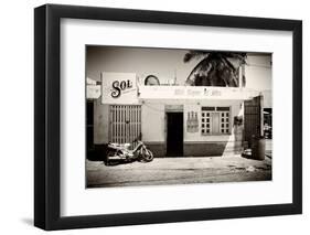 ¡Viva Mexico! B&W Collection - Supermarket Isla Mujeres-Philippe Hugonnard-Framed Photographic Print