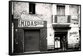 ¡Viva Mexico! B&W Collection - Taller Joyeria - Puebla-Philippe Hugonnard-Framed Stretched Canvas