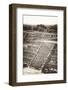 ¡Viva Mexico! B&W Collection - Teotihuacan Pyramids - Archaeological Site-Philippe Hugonnard-Framed Photographic Print