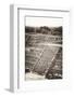 ¡Viva Mexico! B&W Collection - Teotihuacan Pyramids - Archaeological Site-Philippe Hugonnard-Framed Photographic Print