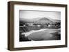 ¡Viva Mexico! B&W Collection - Teotihuacan Pyramids IV-Philippe Hugonnard-Framed Photographic Print