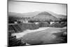 ¡Viva Mexico! B&W Collection - Teotihuacan Pyramids IV-Philippe Hugonnard-Mounted Photographic Print