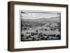 ¡Viva Mexico! B&W Collection - Teotihuacan Pyramids V-Philippe Hugonnard-Framed Photographic Print