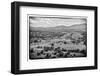 ¡Viva Mexico! B&W Collection - Teotihuacan Pyramids V-Philippe Hugonnard-Framed Photographic Print