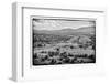 ¡Viva Mexico! B&W Collection - Teotihuacan Pyramids V-Philippe Hugonnard-Framed Photographic Print