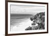 ¡Viva Mexico! B&W Collection - Tulum Riviera Maya II-Philippe Hugonnard-Framed Photographic Print