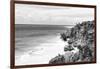 ¡Viva Mexico! B&W Collection - Tulum Riviera Maya II-Philippe Hugonnard-Framed Photographic Print