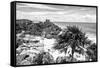 ¡Viva Mexico! B&W Collection - Tulum Riviera Maya III-Philippe Hugonnard-Framed Stretched Canvas