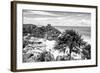¡Viva Mexico! B&W Collection - Tulum Riviera Maya III-Philippe Hugonnard-Framed Photographic Print