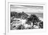 ¡Viva Mexico! B&W Collection - Tulum Riviera Maya III-Philippe Hugonnard-Framed Photographic Print