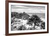 ¡Viva Mexico! B&W Collection - Tulum Riviera Maya III-Philippe Hugonnard-Framed Photographic Print