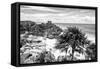 ¡Viva Mexico! B&W Collection - Tulum Riviera Maya III-Philippe Hugonnard-Framed Stretched Canvas