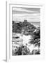 ¡Viva Mexico! B&W Collection - Tulum Riviera Maya IV-Philippe Hugonnard-Framed Photographic Print