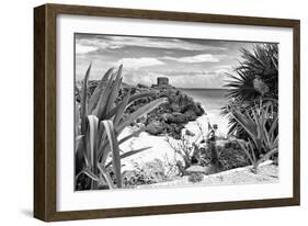 ?Viva Mexico! B&W Collection - Tulum Riviera Maya IX-Philippe Hugonnard-Framed Photographic Print