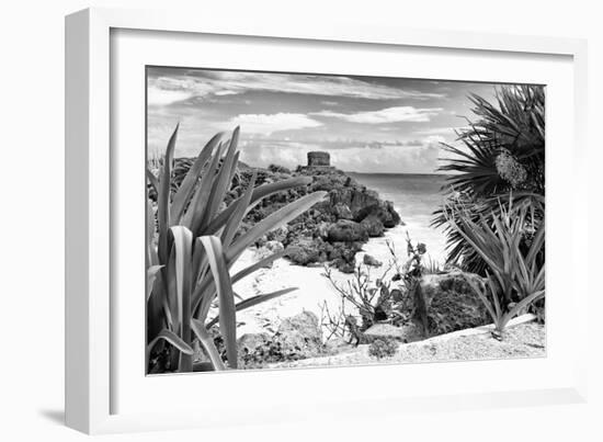 ?Viva Mexico! B&W Collection - Tulum Riviera Maya IX-Philippe Hugonnard-Framed Photographic Print