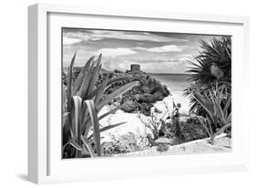 ?Viva Mexico! B&W Collection - Tulum Riviera Maya IX-Philippe Hugonnard-Framed Photographic Print