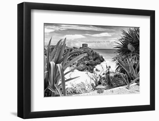 ?Viva Mexico! B&W Collection - Tulum Riviera Maya IX-Philippe Hugonnard-Framed Photographic Print