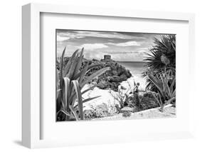 ?Viva Mexico! B&W Collection - Tulum Riviera Maya IX-Philippe Hugonnard-Framed Photographic Print