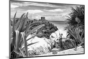 ?Viva Mexico! B&W Collection - Tulum Riviera Maya IX-Philippe Hugonnard-Mounted Photographic Print