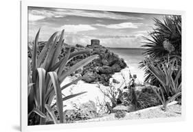 ?Viva Mexico! B&W Collection - Tulum Riviera Maya IX-Philippe Hugonnard-Framed Photographic Print