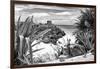 ?Viva Mexico! B&W Collection - Tulum Riviera Maya IX-Philippe Hugonnard-Framed Photographic Print