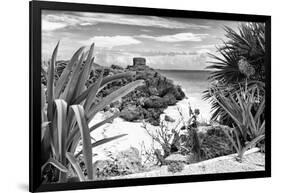 ?Viva Mexico! B&W Collection - Tulum Riviera Maya IX-Philippe Hugonnard-Framed Photographic Print