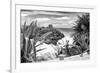 ?Viva Mexico! B&W Collection - Tulum Riviera Maya IX-Philippe Hugonnard-Framed Photographic Print