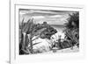 ?Viva Mexico! B&W Collection - Tulum Riviera Maya IX-Philippe Hugonnard-Framed Photographic Print