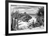 ?Viva Mexico! B&W Collection - Tulum Riviera Maya IX-Philippe Hugonnard-Framed Photographic Print