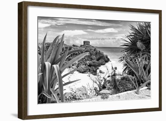 ?Viva Mexico! B&W Collection - Tulum Riviera Maya IX-Philippe Hugonnard-Framed Photographic Print