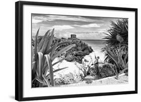 ?Viva Mexico! B&W Collection - Tulum Riviera Maya IX-Philippe Hugonnard-Framed Photographic Print