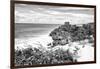 ?Viva Mexico! B&W Collection - Tulum Riviera Maya V-Philippe Hugonnard-Framed Photographic Print