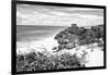 ?Viva Mexico! B&W Collection - Tulum Riviera Maya V-Philippe Hugonnard-Framed Photographic Print