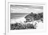 ?Viva Mexico! B&W Collection - Tulum Riviera Maya V-Philippe Hugonnard-Framed Photographic Print