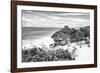 ?Viva Mexico! B&W Collection - Tulum Riviera Maya V-Philippe Hugonnard-Framed Photographic Print