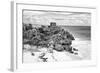 ¡Viva Mexico! B&W Collection - Tulum Riviera Maya VI-Philippe Hugonnard-Framed Photographic Print